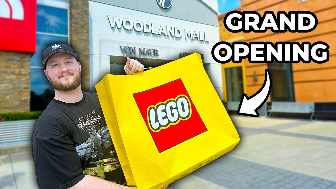 Opening Day at the LEGO STORE | GRAND RAPIDS