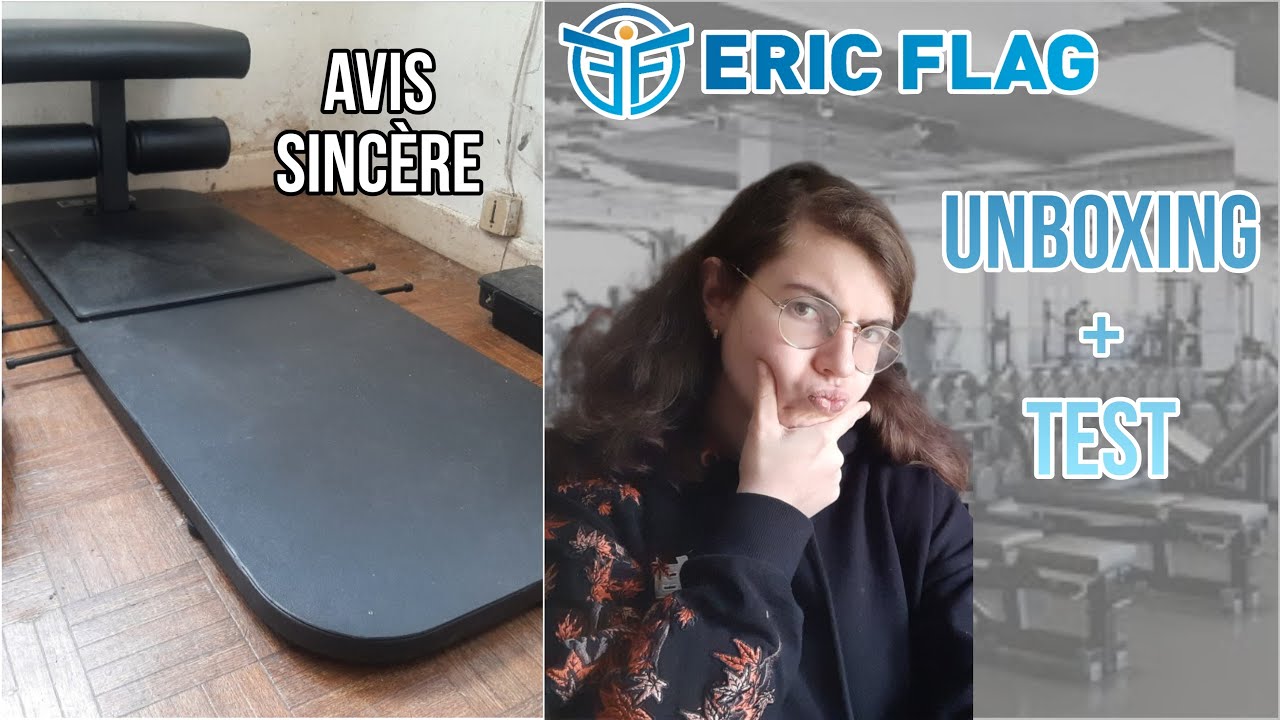 Unboxing+test Banc de musculation de la boutique de Eric Flag|Test marques d'influenceurs Fitness