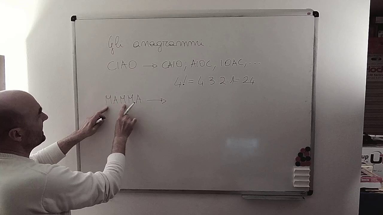 Calcolo combinatorio: gli anagrammi