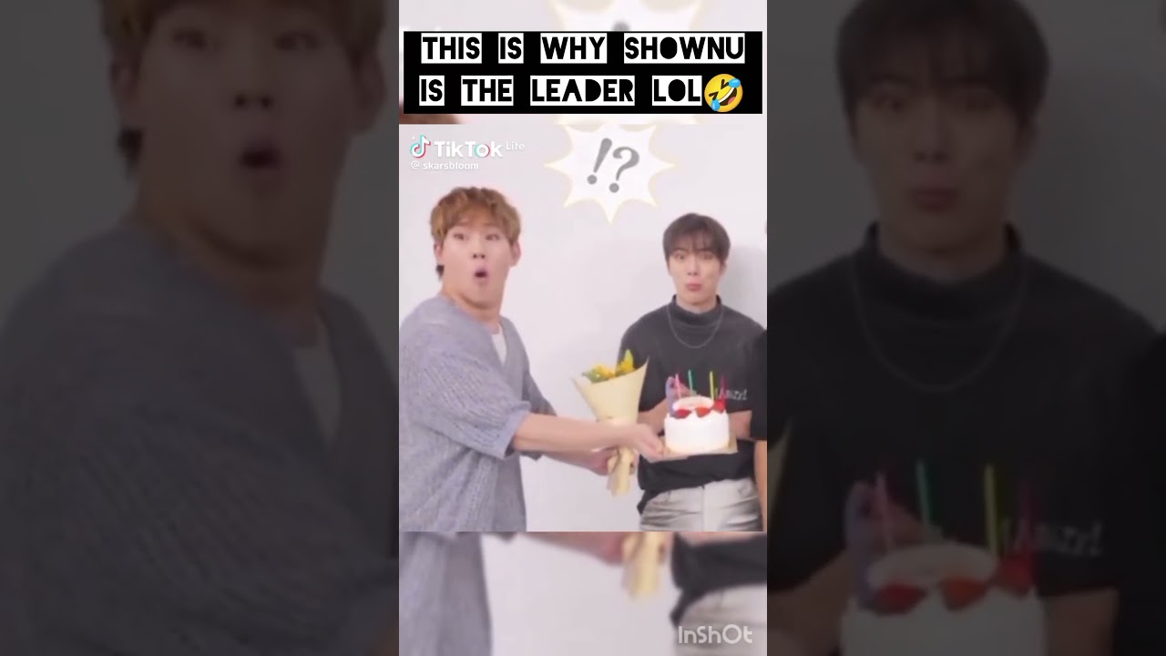 that's WHY SHOWNU is the LEADER🤣😎#monstax  #shownu #kpop #shorts #kpopgroup #youtubeshorts