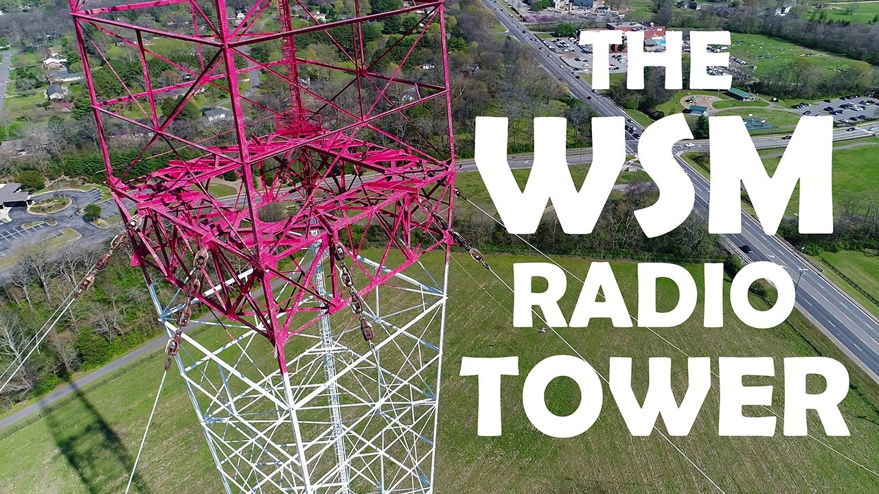KEN HERON - Drone the WSM Transmitter Tower in Nashville, Tennessee [4K]