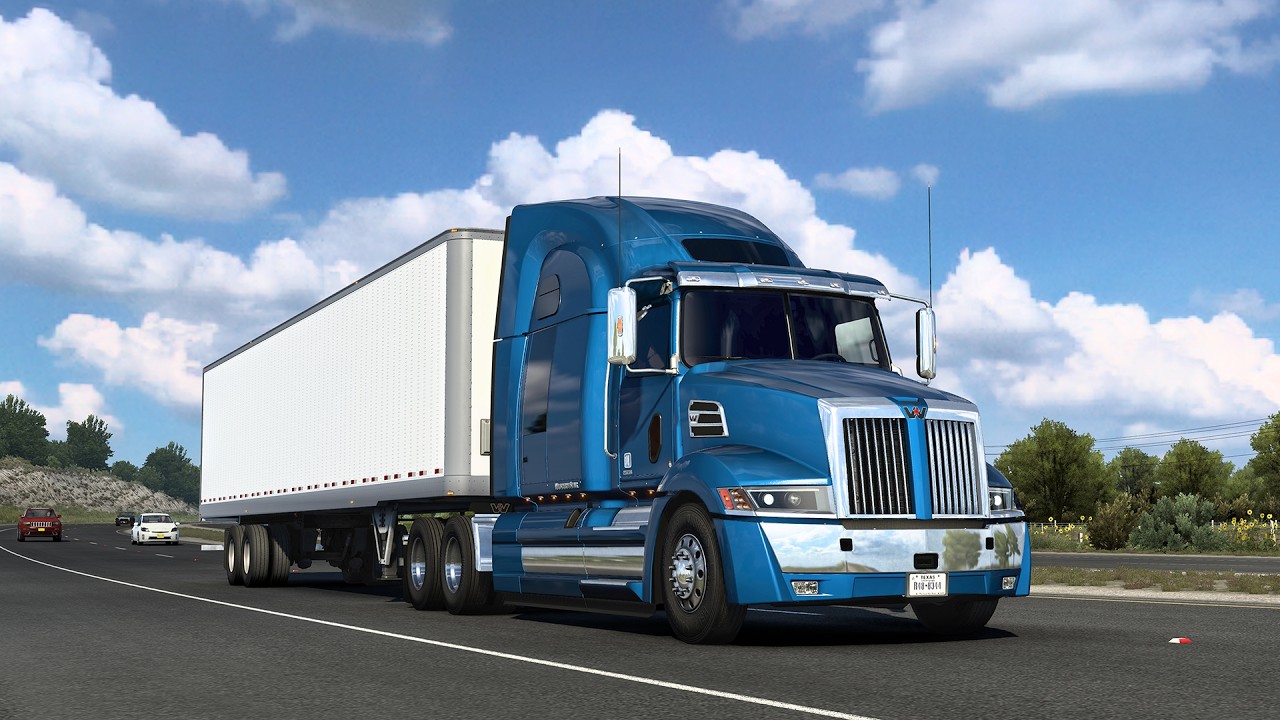 Dog Food to Montana in American Truck Sim