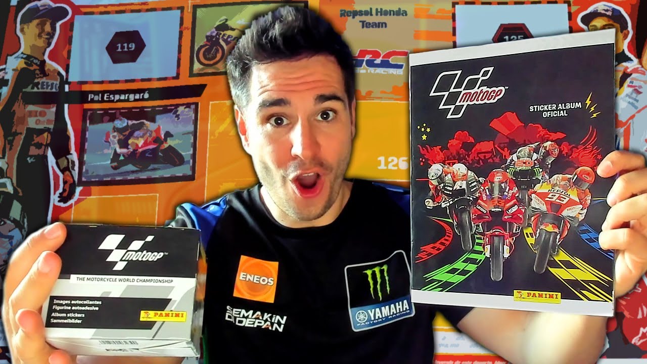 ÁLBUM y CAJA de CROMOS de MOTOGP 22 de PANINI *por fin 😍*