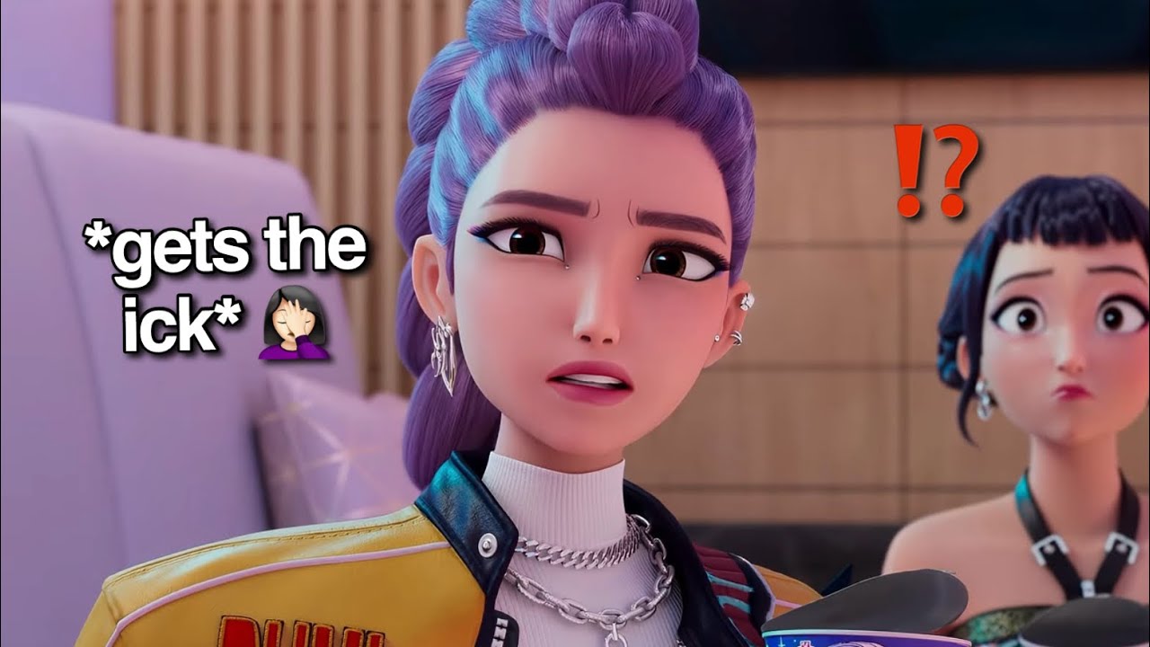 Rumi being the most UNBOTHERED queen for 6 and a half minutes straight (Kpop Demon Hunters)