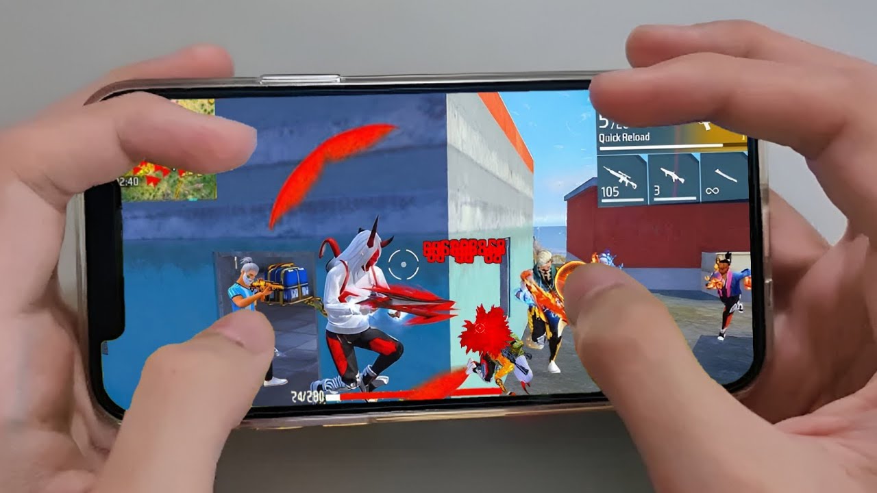 iphone 13 Mini Free Fire handcam gameplay tutorial +full max settings HUD 2026🔥
