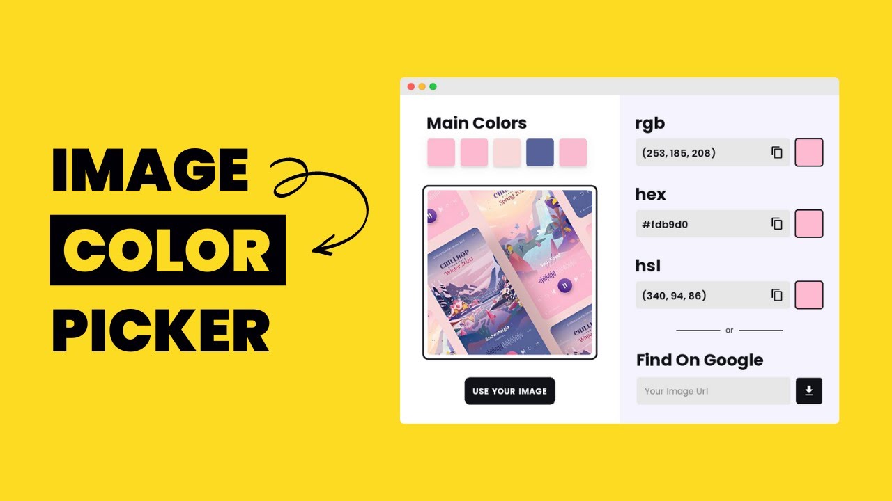 How To Create Image Color Picker App Using Kivy, KivyMD And Python | Image Color Picker App