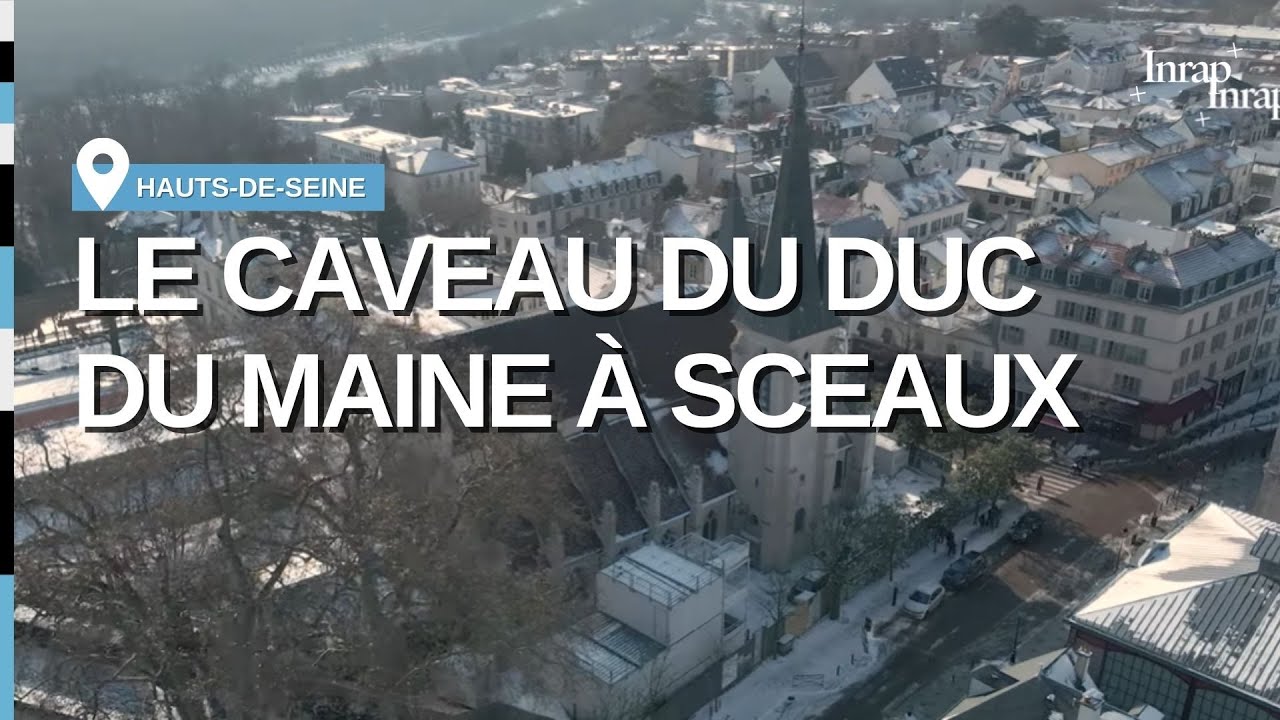La fouille de l'église Saint-Jean-Baptiste à Sceaux