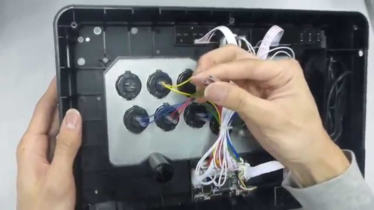 HOW TO CHANGE MAY FLASH ARCADE FIGHTING STICK BUTTON