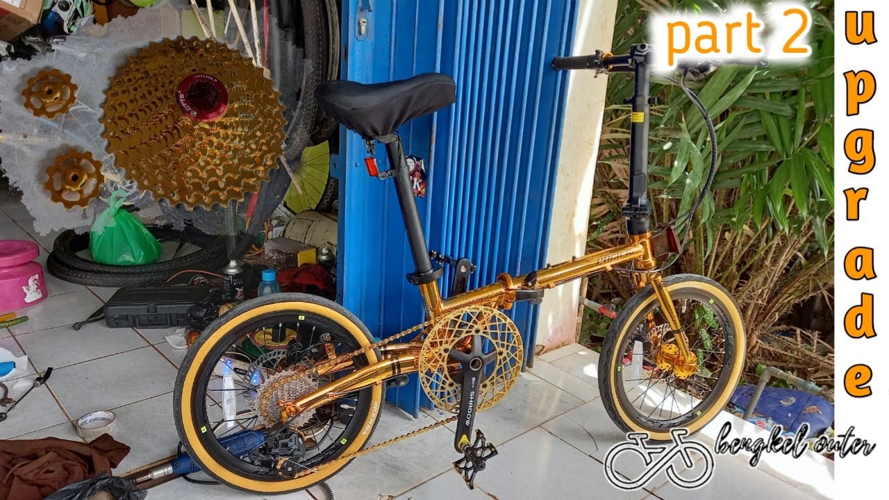 upgrade pacific analog 2.2 // sprocket ztto gold // part 2