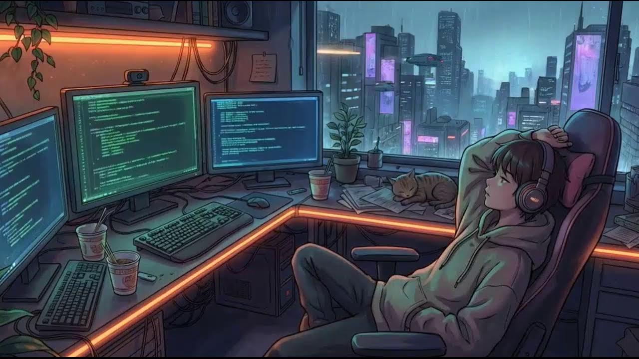 Lo-Fi Desk • Lo-Fi for Study & Work