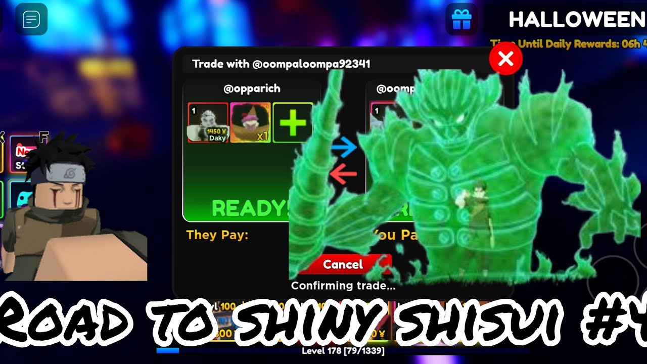 Trading in Anime Adventure (Road to Shiny Shisui Part 4)