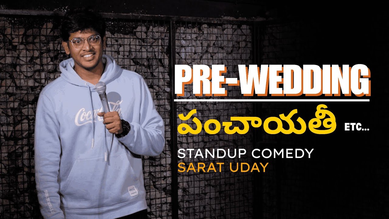 Pre - Wedding Photoshoot | Stand up comedy | Sarat Uday | Random Jokes 