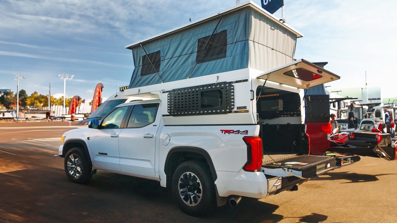 Topo Toppers Rincon Camper Tour – Rugged, Customizable Pop-Up Truck Camper | Overland Expo SoCal