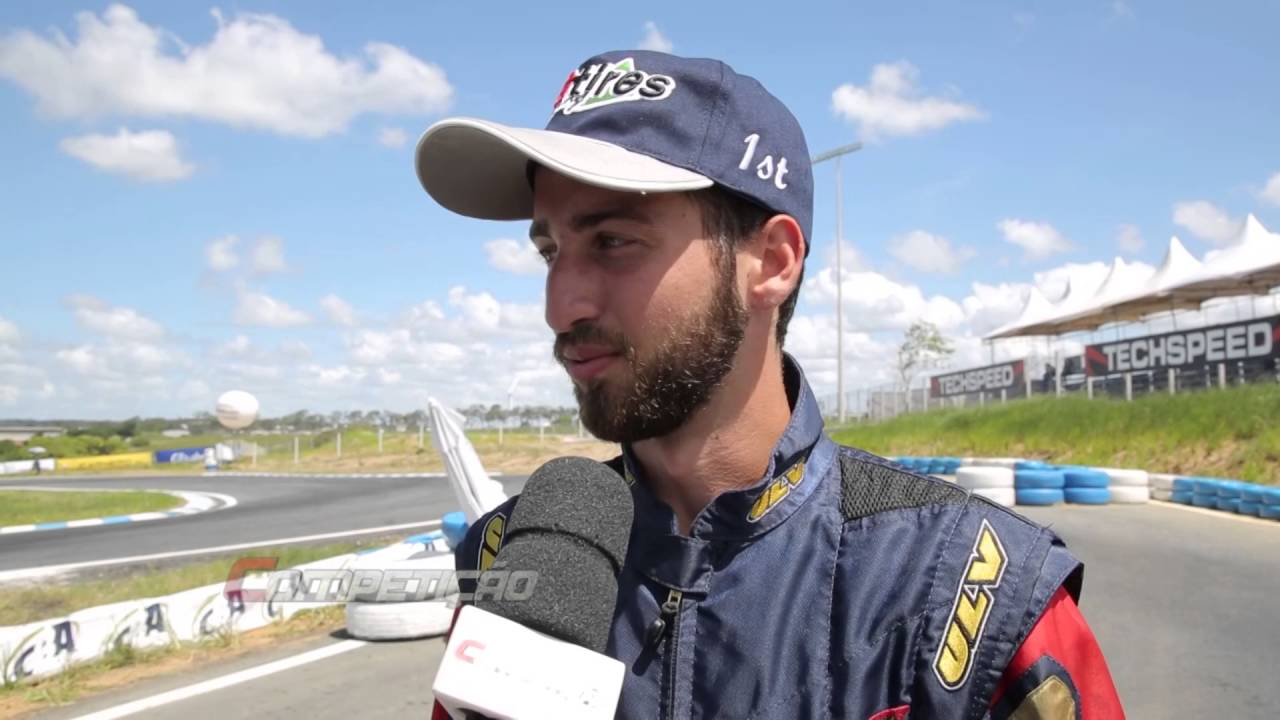 piloto Olin Galli Hexa Campe&atilde;o Brasileiro de Kart na categoria Graduados I Programa Competi&ccedil;&atilde;o