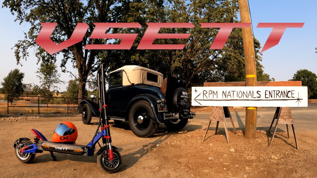 VSETT 11+ Electric Scooter Explores Santa Margarita Ranch and Finds RPM Nationals | Gopro Hero 9 FPV