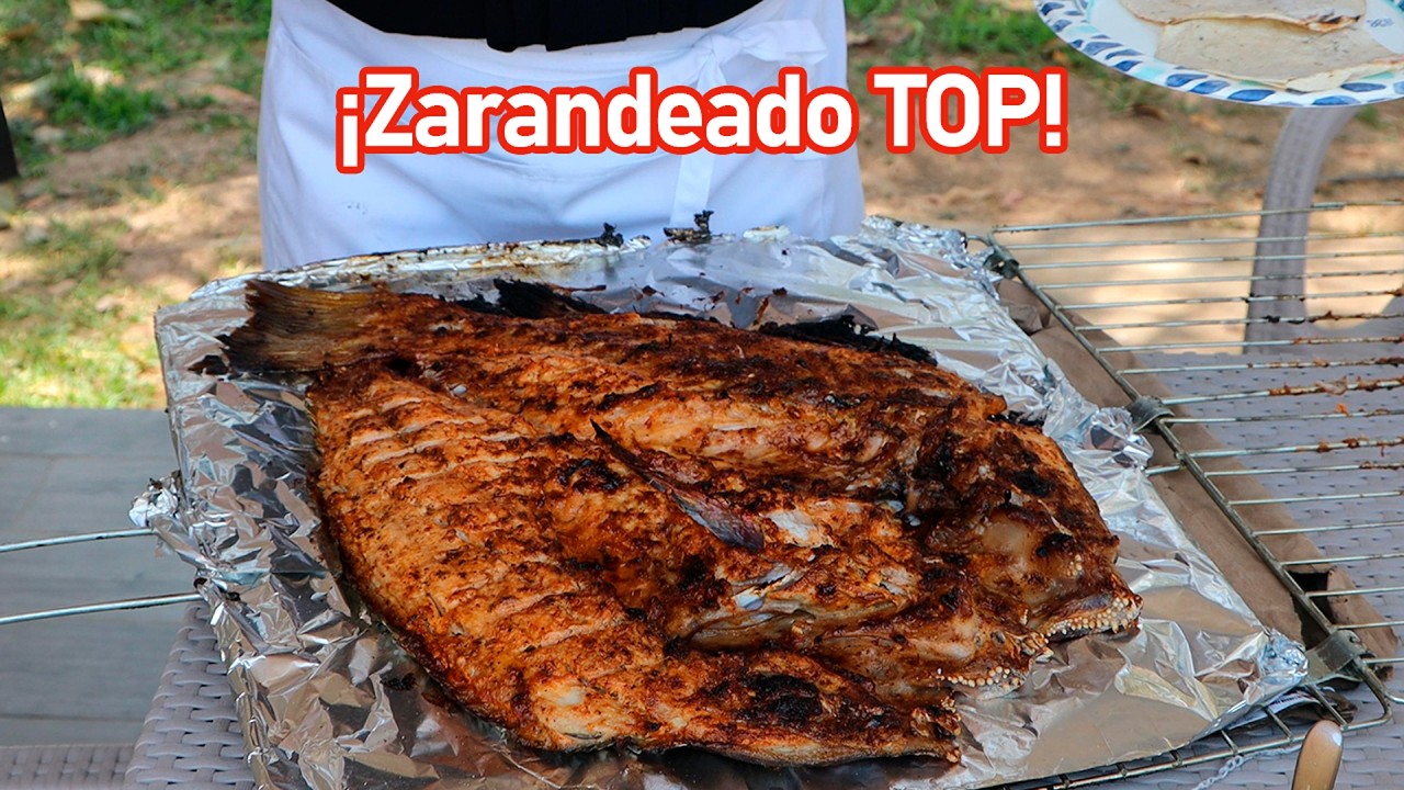 Así se hace el pescado ZARANDEADO original (¡Con todo el sabor del Pacífico!)