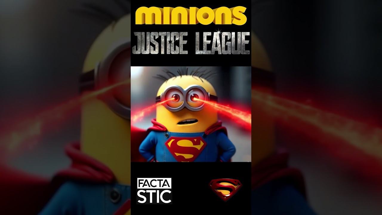 Super Minion #parody #justiceleague #minionfun #minionmagic #minionmadness