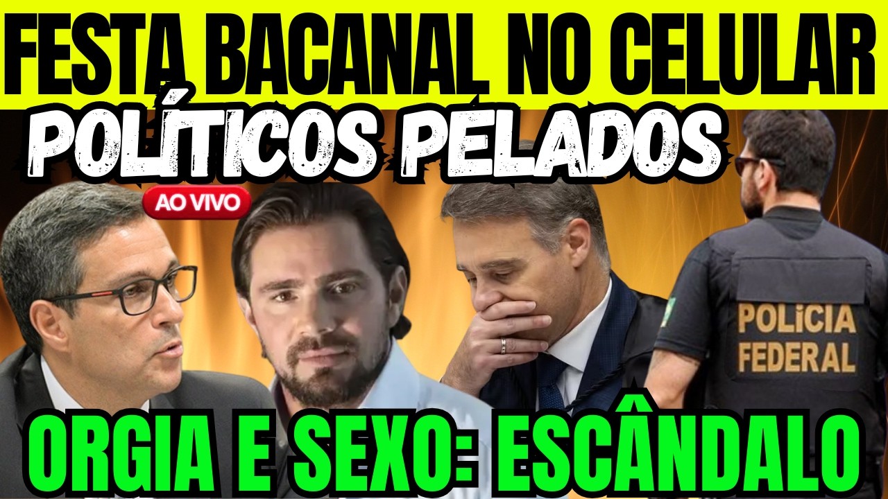 [AO VIVO] DR0GA, SEXO, ORGIA E MUITOS POLÍTICOS NA FESTA: ANDRÉ MENDONÇA SE DESESPERA!