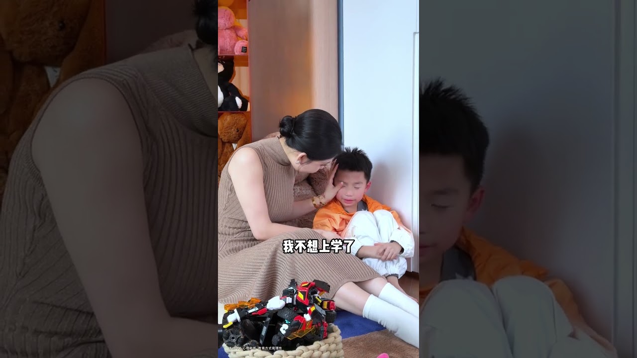 The reason behind his son being teased and not wanting to go to school turned out to be his fath