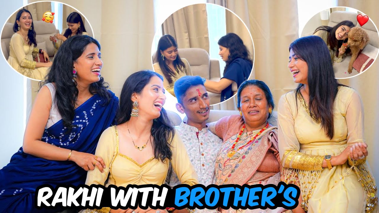 Rakhi Celebration With Family 😍 Mili Diamond Ring