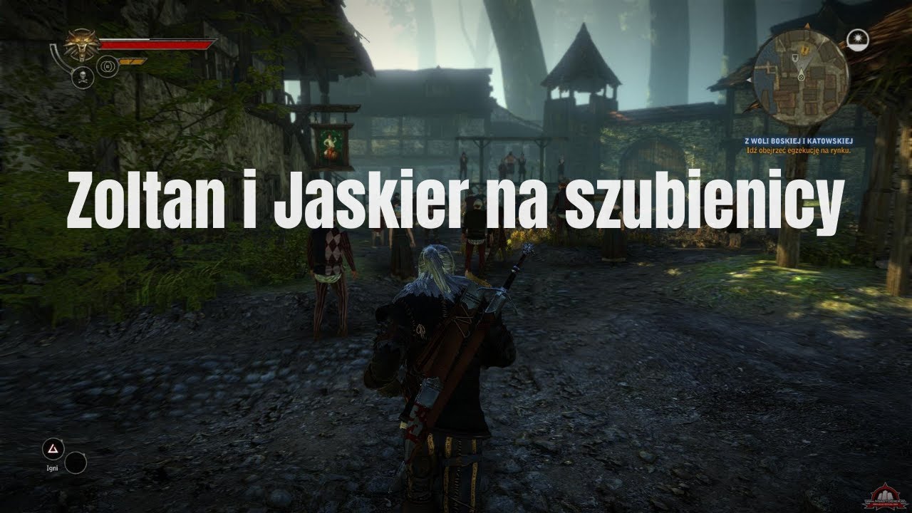 Zoltan i Jaskier na szubienicy wszystkie opcje dialogowe / Wiedźmin 2 Flotsam