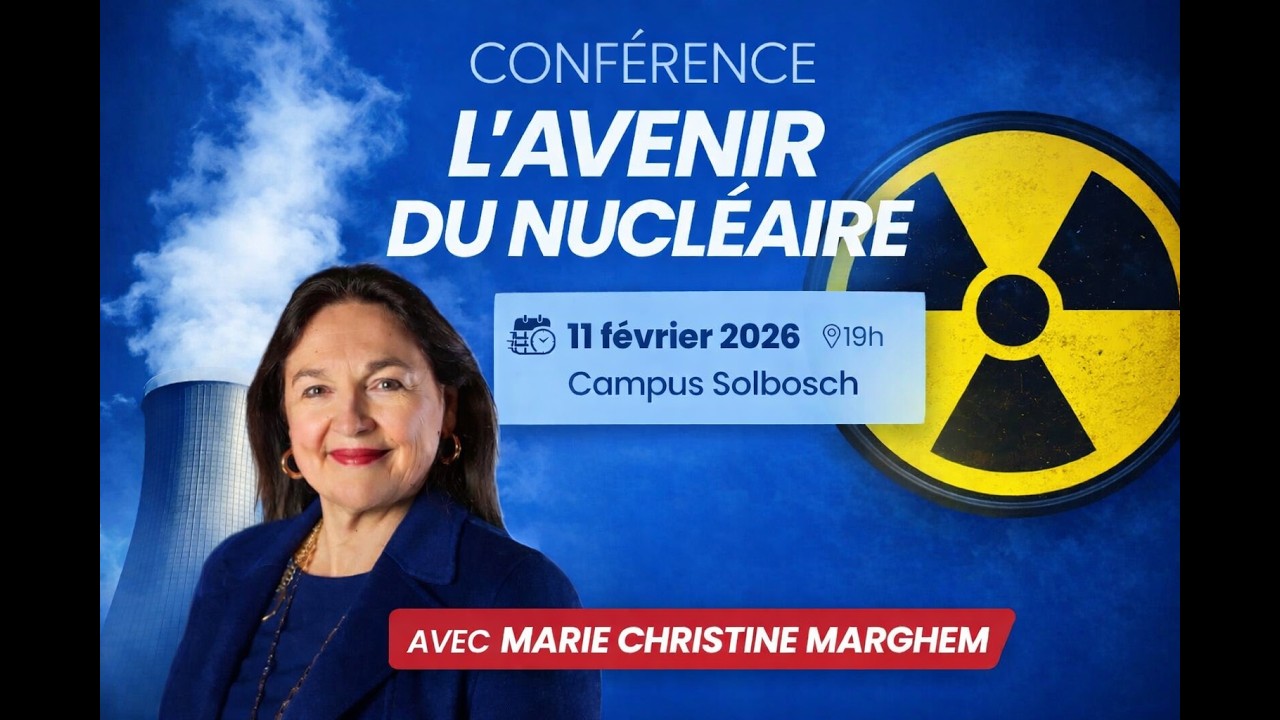 L'avenir énergétique de la Belgique - une conférence avec Marie Christine Marghem.