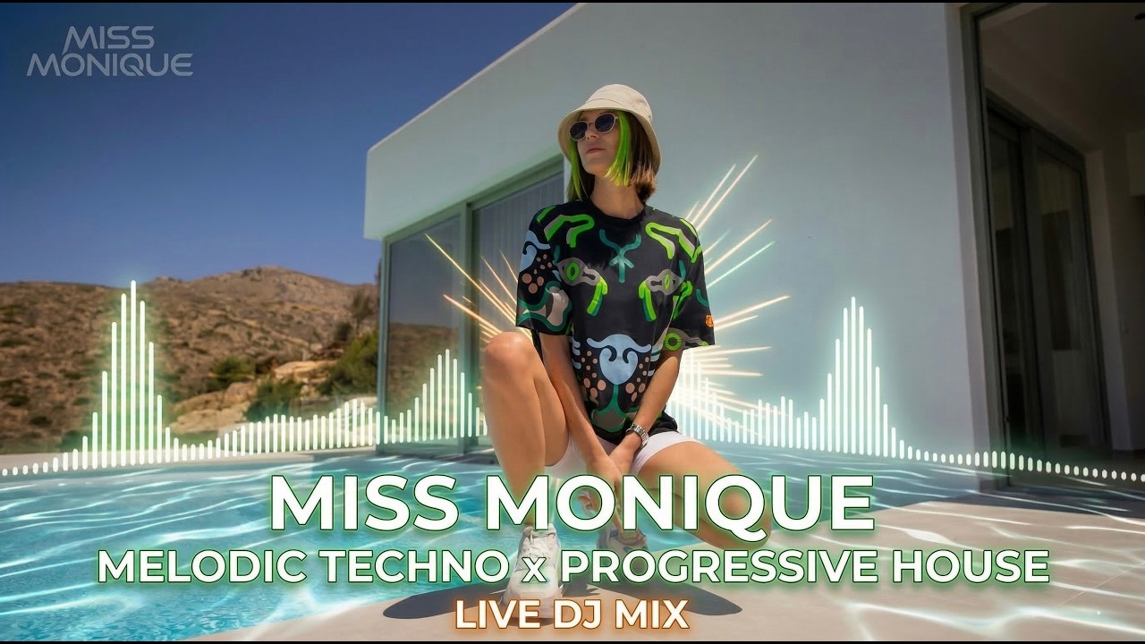 Miss Monique Style Melodic Techno Set 2026 | Progressive House Live DJ Mix | Sweetes Girl