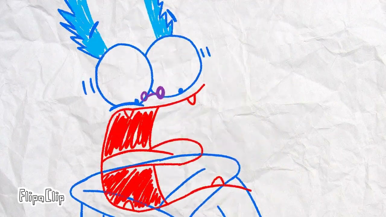 Mr. Wallace is Afraid of his Arms are Shrinking Smaller (Pencil Animation Test) (W. I. P.)
