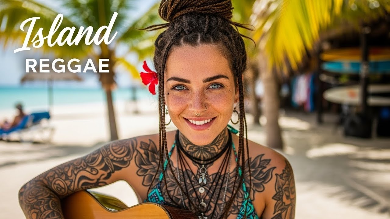 🌴 Tropical Reggae 2025 – Chill Island Work Mix 🌊 Relax & Focus