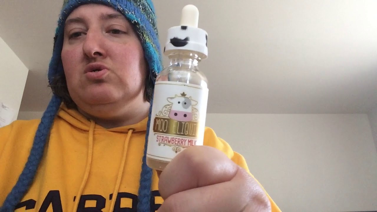 Moo E-liquids - Strawberry Milk 70/30 0nic (light/soft/subtle)