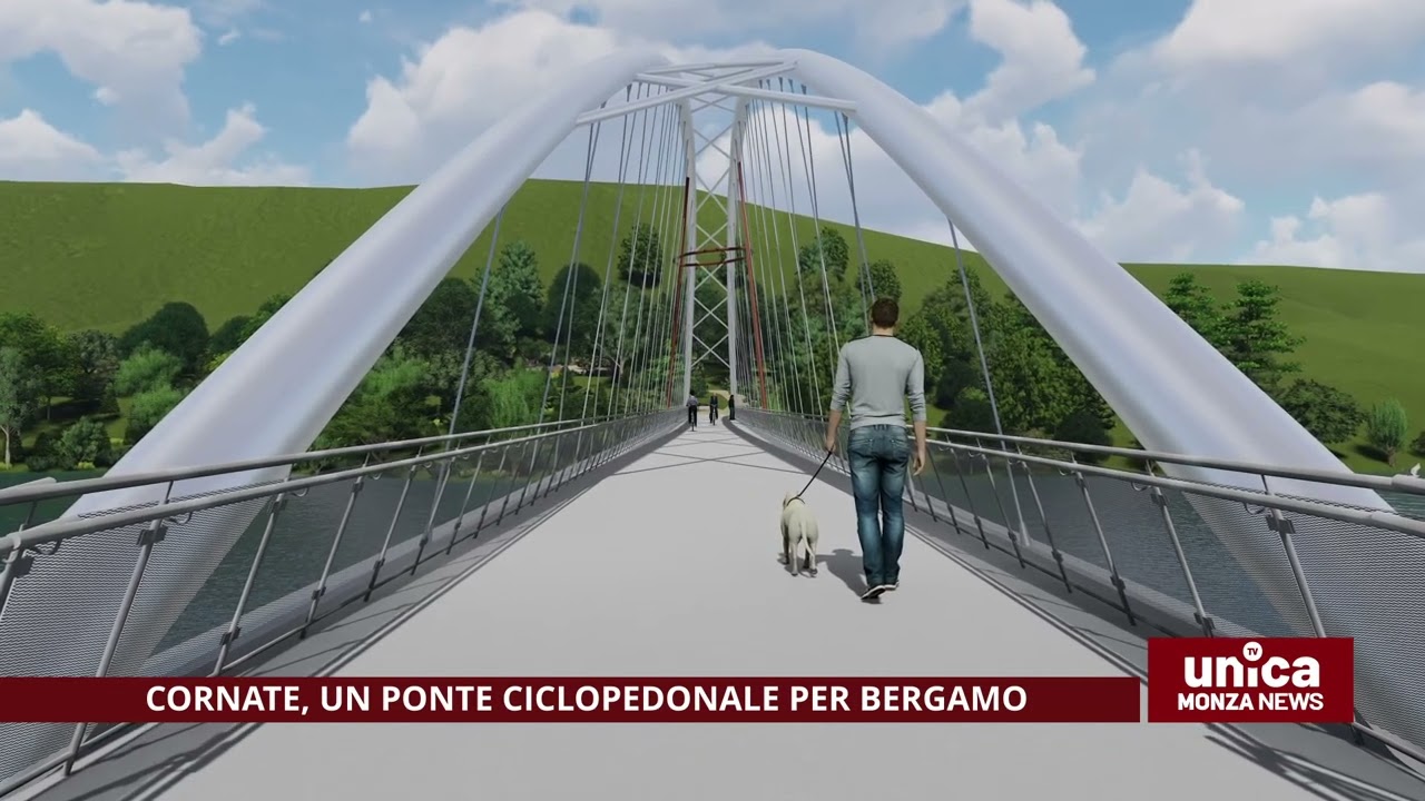 Cornate, un ponte ciclopedonale per Bergamo