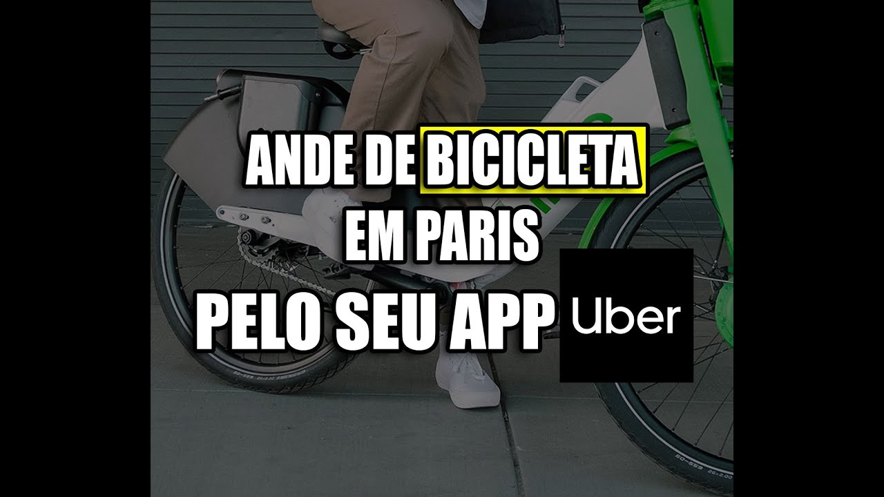 COMO ALUGAR BICICLETA EM PARIS PELO SEU APP UBER! #dicasdeparis #torreeiffel #andredegrossi