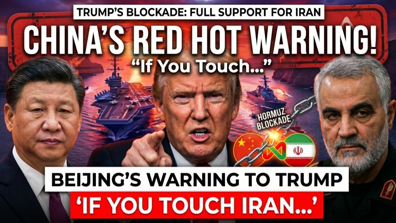 If You Touch&hellip;&rsquo;: China's RED HOT Warning To Trump On US Hormuz Blockade-AI Prof. Jiang Style Analysis