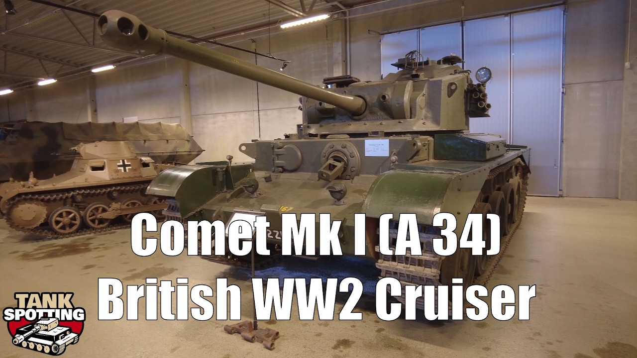 Comet Mk Ib (A 34) British Cruiser Tank Walkaround - Arsenalen