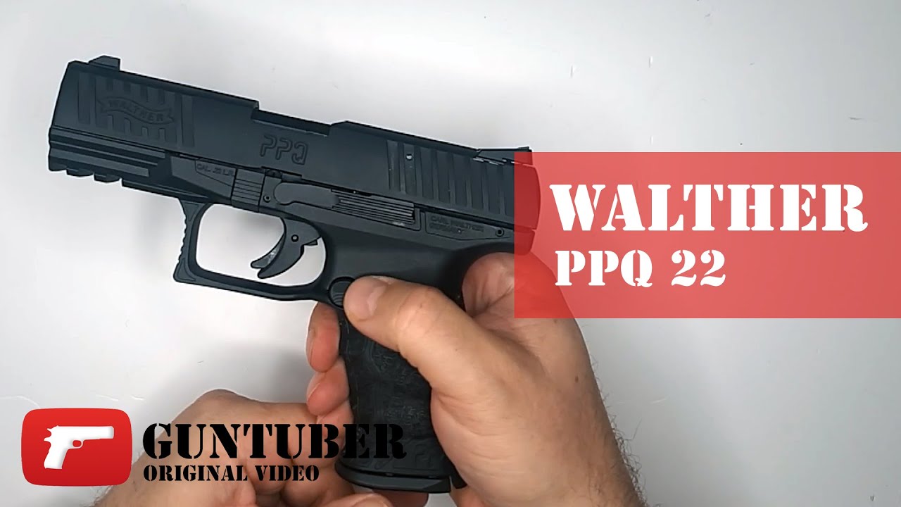Walther PPQ 22 .22LR – How to Disassembly and Reassembly (Field Strip)