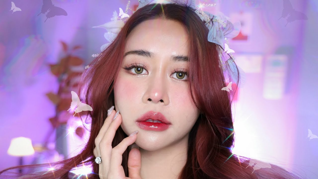 Butterfly Purple Makeup  🦋💙💜 Howto (Nuttyploy)