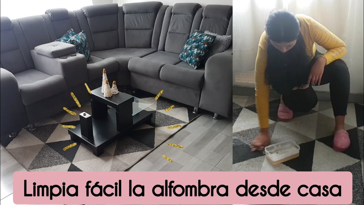 c&oacute;mo limpiar la alfombra desde casa | #limpiezadelhogar #2023 #clanhogar