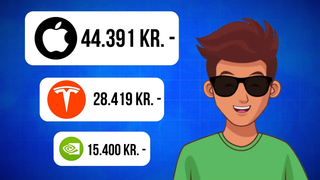 Min Aktieportefølje Som 19-Årig 📈 (Porteføljeværdi: 366.000 kr.💰)