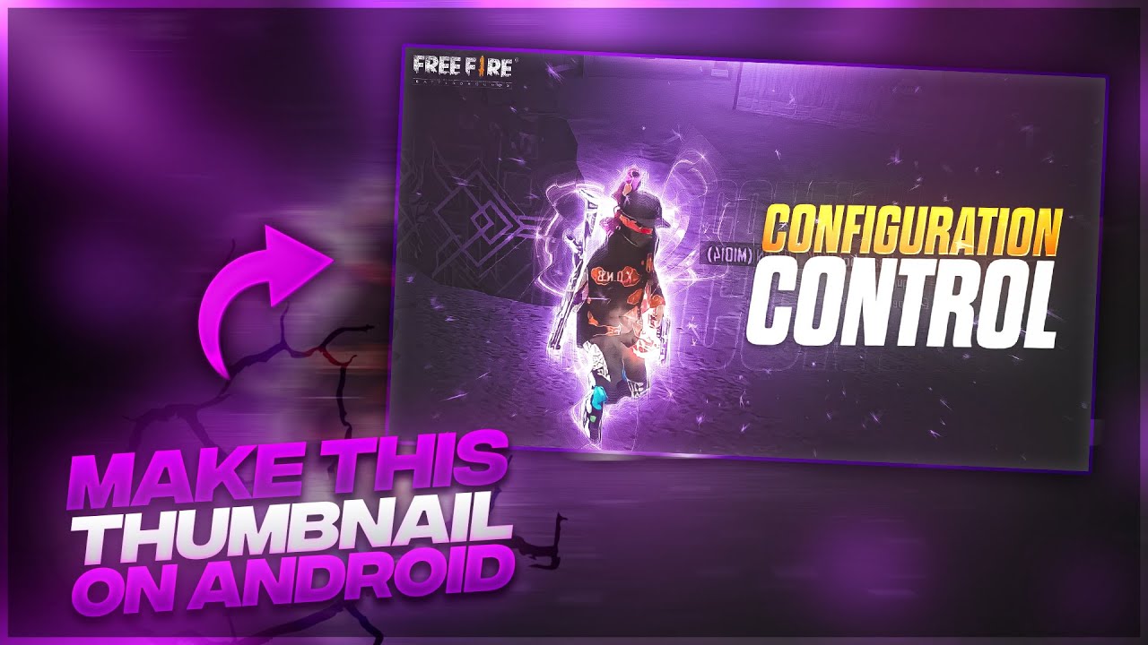 How To Make Free Fire HD Gaming Thumbnail On Android | Free Fire Thumbnail Tutorial !