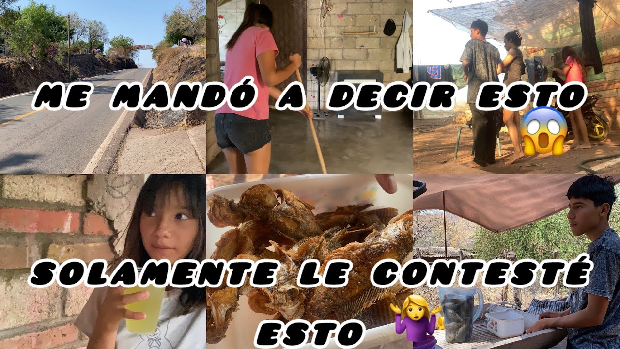 Me mandó a decir esto 🤷‍♀️￼ por esta razón se enojó🤦‍♀️￼ yo le mando decir estas palabras🤷‍♀️