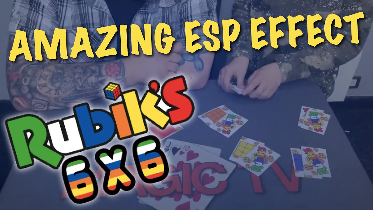 Amazing ESP Effect!!! | Performing Six By Six by Simon Lipkin & Spooky Nyman!