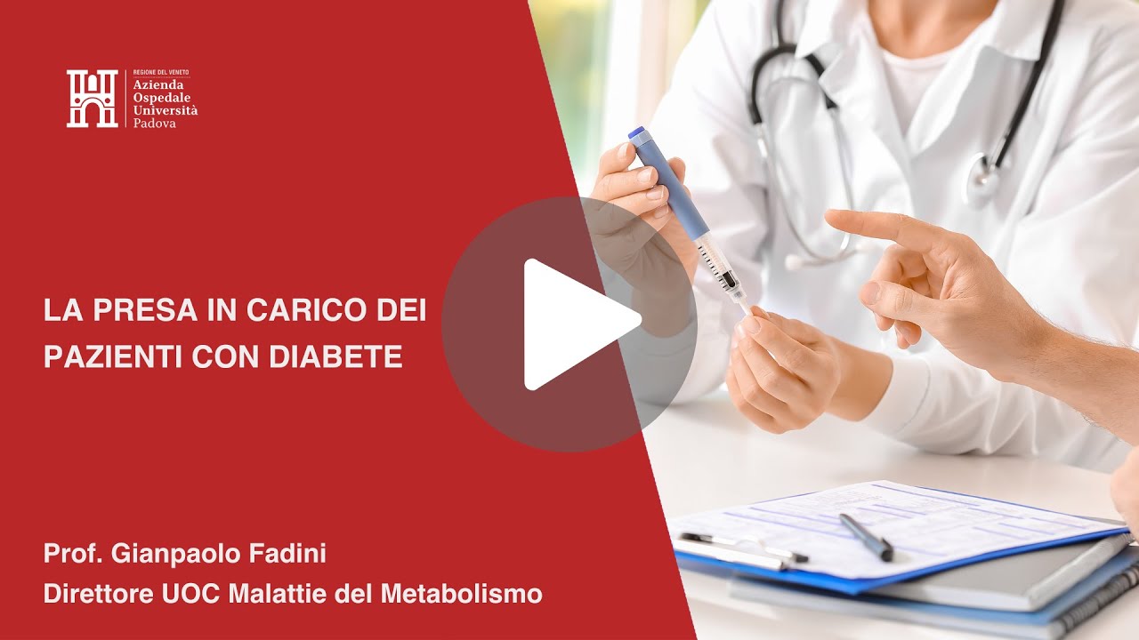 La presa in carico dei pazienti con diabete