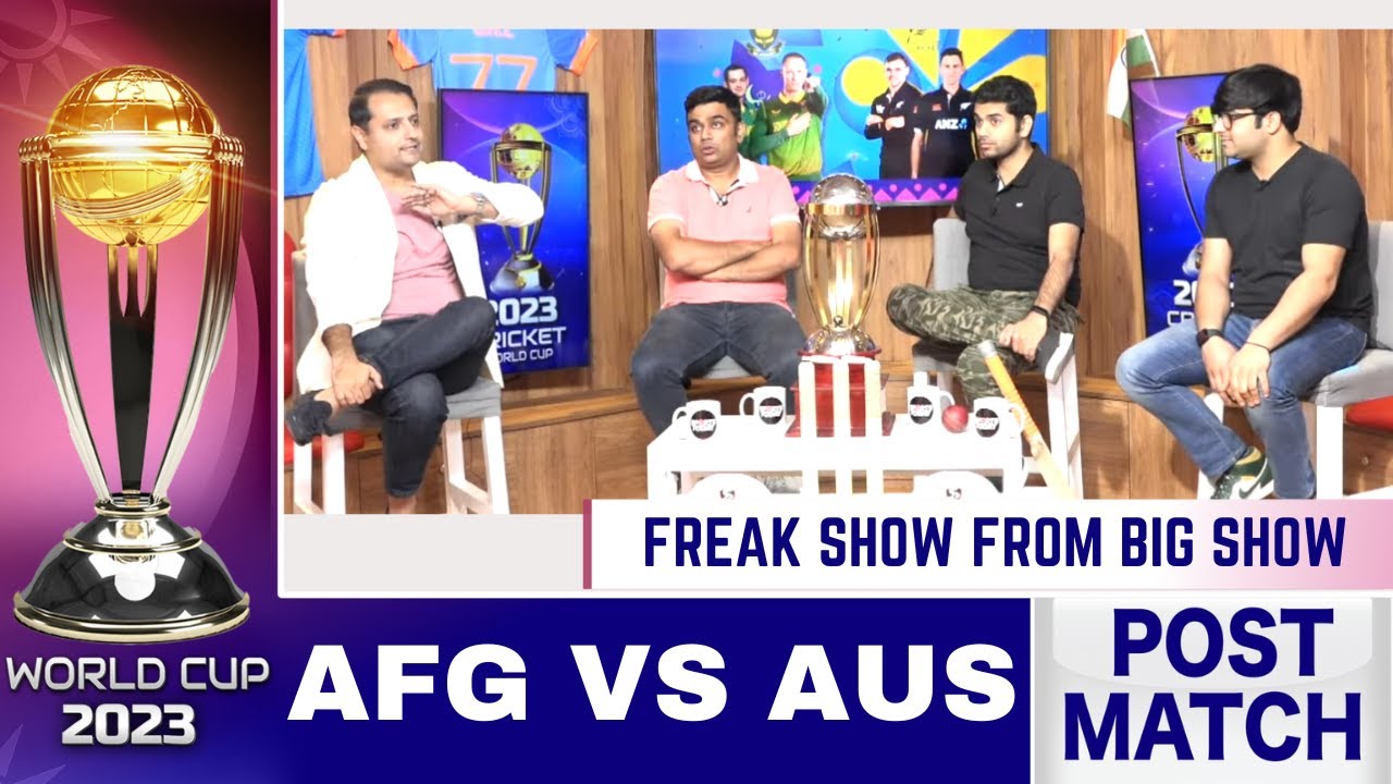 LIVE WORLD CUP: Glenn Maxwell blasts UNBELIEVABLE 201* to beat AFG | AUS vs AFG | Sports Today