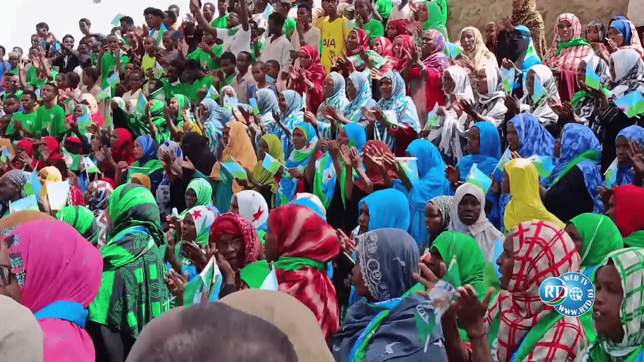 Ali Addeh en liesse : une mobilisation populaire massive en soutien au président Ismaël Omar Guelleh