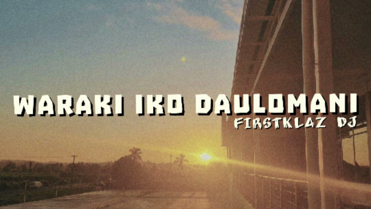 Waraki iko daulomani - FIRSTKLAZ DJ [JIVE TAKA]2024