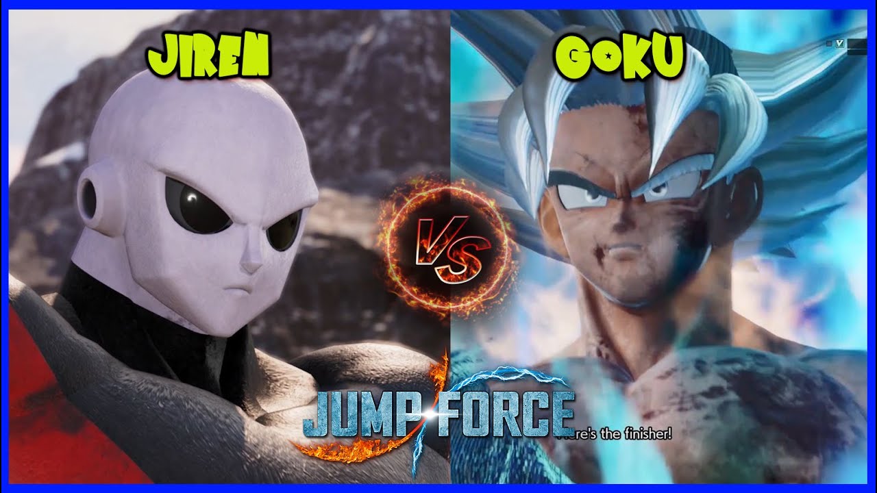 Jump Force - Goku Ultra Instinct Vs Jiren (MOD) Very Hard Difficulty 1vs1 Gameplay