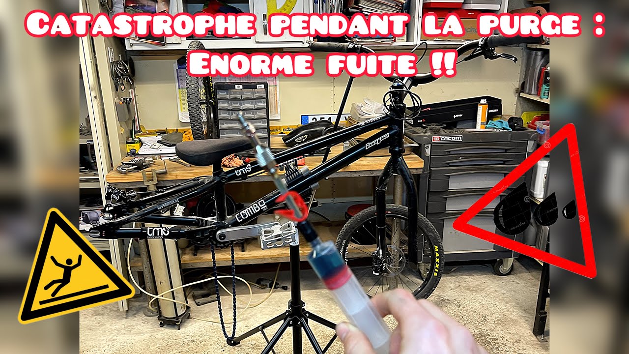J’ai voulu purger mes freins… UNE CATASTROPHE !