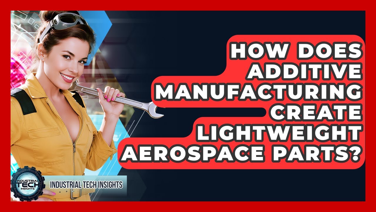 How Does Additive Manufacturing Create Lightweight Aerospace Parts? - Industrial Tech Insights