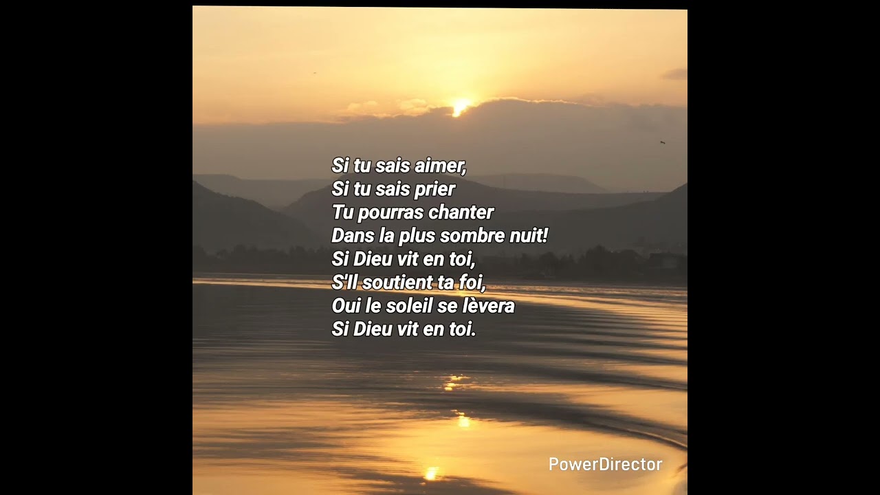 Si tu sais aimer | 60 MJF | Lyrique 