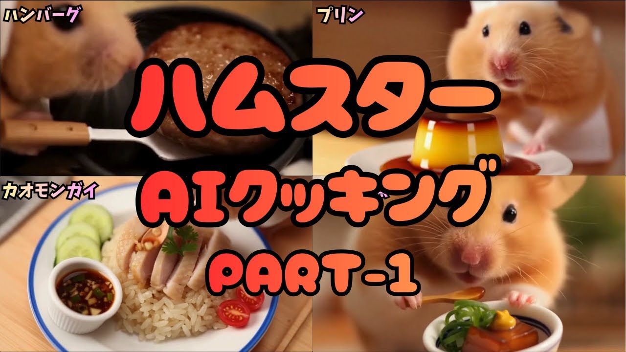 ハムスターAIクッキングpart-1